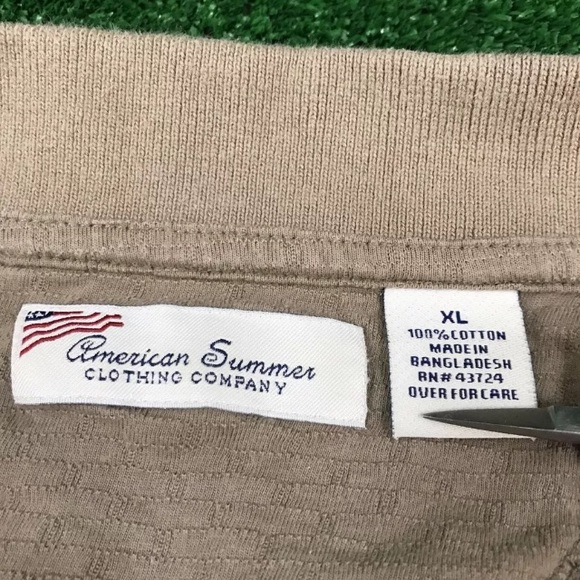 American Summer Polo Shirt Patriotic Motorcycle XL - Picture 7 of 7